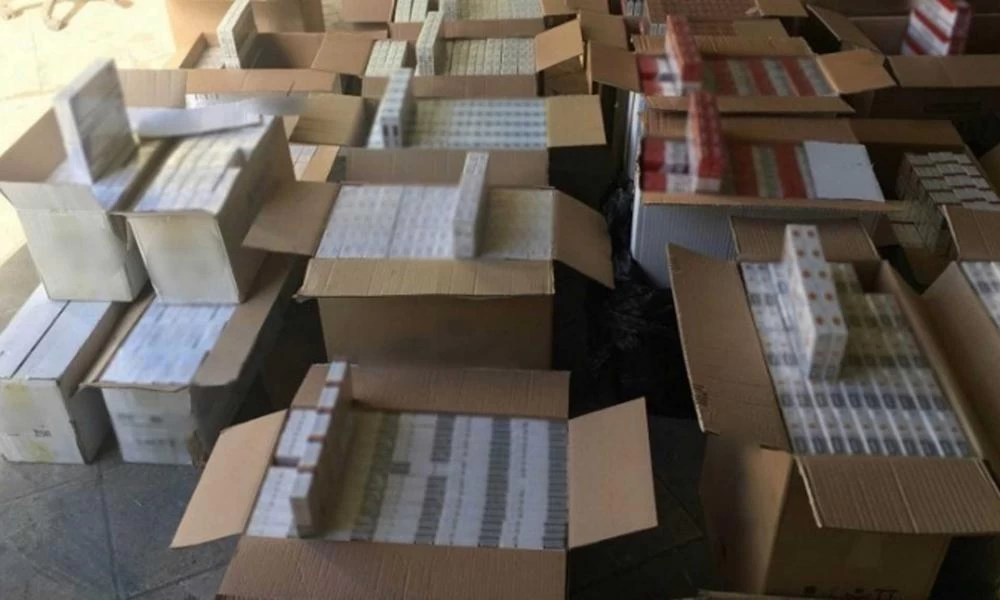 Θεσσαλονίκη: Μεγάλο πλήγμα στα κυκλώματα λαθραίων τσιγάρων - Πάνω από 1,4 εκατ. πακέτα κατασχέθηκαν στην Ευκαρπία